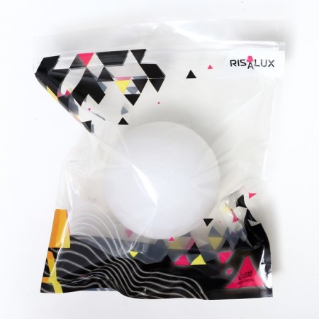 Night Plastic "Moon White Average" from BAT 3LR44 in set 10x10x9 cm Risalux-5