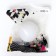 Night Plastic "Moon White Average" from BAT 3LR44 in set 10x10x9 cm Risalux