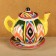 Set of Tea Rishtan Ceramics "Atlas No. 3", 9 items (kettle 0.8l, Piala 0.2l)
