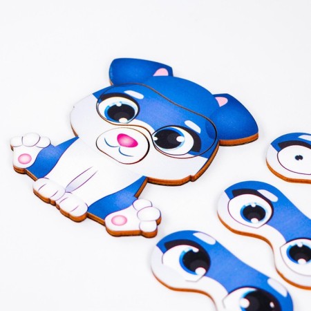 Didactic games and materials "Study emotions with a puppy"-2