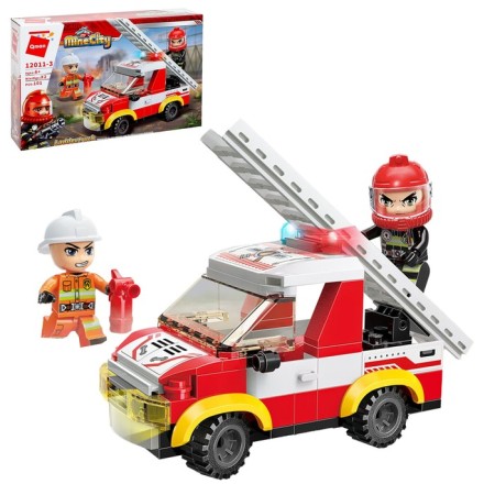 Designer Firefighters "Fire Machine", 4 types, mix