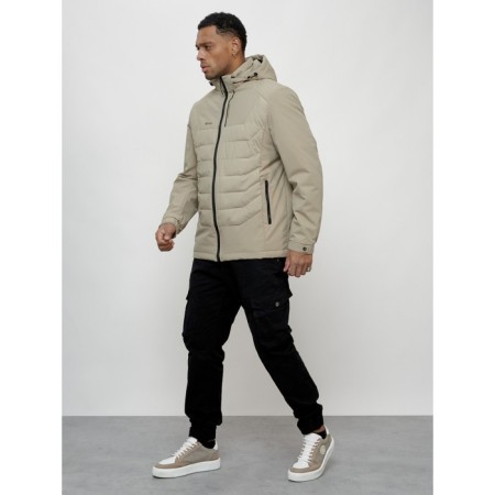 Male spring jacket, size 48, light green color-10