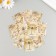 Cardboard "Vintage butterfly" set 10 pcs (5 types) 4x6 cm