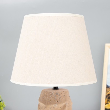 Glinka table lamp E14 40W Beige 25x25x38.5cm Risalux-5