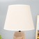Glinka table lamp E14 40W Beige 25x25x38.5cm Risalux