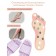 Slippers with a massage effect, open nose, size 42-43, purple color