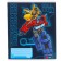 Notebook in a ruler of 12 sheets, 5 types of mix, cover covering cardboard, transformers