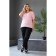 Female jumper, size 54, pink color