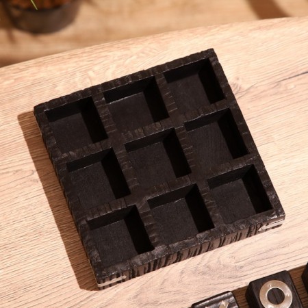 Game table "Crosses-nolics" 17x17 cm, manpower, steel-5
