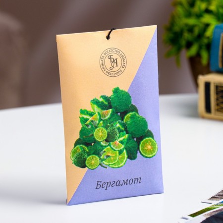 Sasha aromatic "bergamot", 10 g, "wealth of aroma"