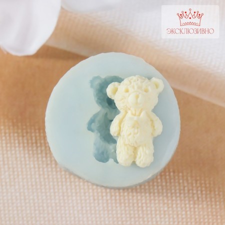 MOLD SILICON "Bear" 2.2x1.3 cm mix