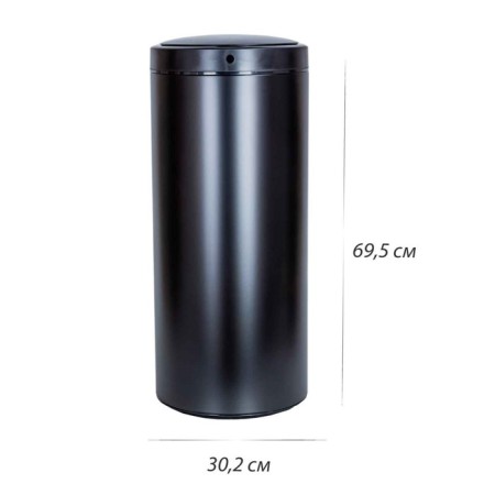 Garbage bucket of sensory Pioneer WB424B, 42 l, black color-14