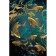 Picture on numbers with a subframe and rubbing "Golden Fish", 20 x 30 cm