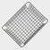 Basket for storage of the share "Erin", 36 × 27 × 14 cm, black color