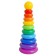 Pyramid, 10 rings with a ball