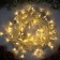 Garland “thread” 10 m, ip20, transparent thread, 100 LED, glow warm white, 8 modes, 220 V
