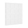Laying furniture tundra, 19 x 19 mm, square, white, 32 pcs.