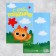 Volumetric postcard "Happy Birthday", cat, 12 x 18 cm