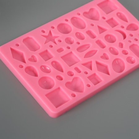 Mold Silicon "Jewelry" 6.5x10.6x0.6 cm-2