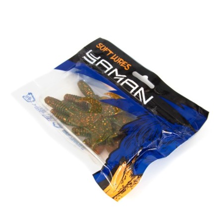 Twizter Yaman Pro Spiral, 2. 12.7 cm, color #09-Motor Oil, packaging 10 pcs.-3