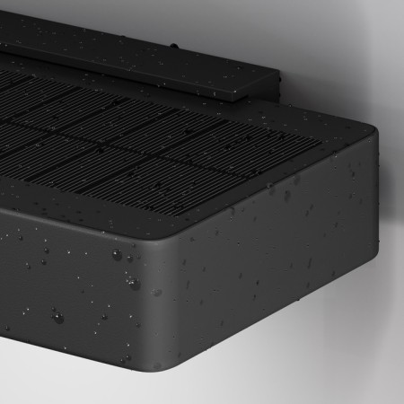 Bra Outdoor OSL456WL-L2GF3K, 2W, 23x10.5x3.2 cm, LED, 150LM, 3000K, graphite color-4