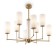 Freya Fr5184PL-08BS Agnes, 695x695x613 mm, E14, 8x60W, brass color