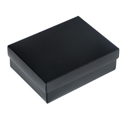 The box is folding, the lid is, black, 16.5 x 12.5 x 5.2 cm-1