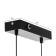 Lamp with PDD "ANEN" LED 96W 3000-6000K Black 90x18x16 cm