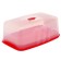 Bakery with a transparent lid, 36 × 22 × 13.5 cm, color mix