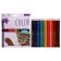 Pencils 24 colors BrunovisConti Easycolor, three -sided