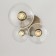 Suspended lamp Citilux "Tommy" CL102031, 33x33x35 cm, 3x40W, E14, gray color gray
