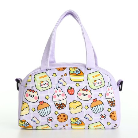 Bag Cotton Sweets, 21*8*13.5, lightning departure, string reg, lilac-2
