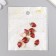 Decor for creativity metal, enamel "Ripe strawberry" red 1.6x1 cm