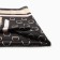 Women's scarf minku 70*70 cm, black