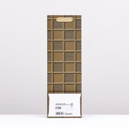 Package for the bottle "Bricks", 12 x 36 x 9 cm-2