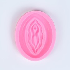 Форма силиконовая "18+", 8 х 6,5 см, розовый