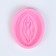 Silicone form "18+", 8 x 6.5 cm, pink