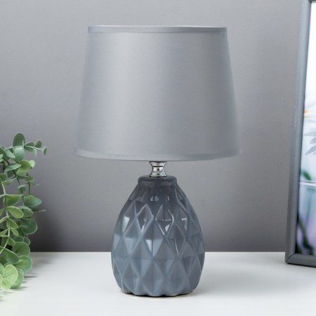 Table lamp 08950/1 E14 40W Gray 17x17x29 cm Risalux