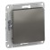 Switch SE AtlasDesign, 10 A, 1 key, CX 1, mechanism, color steel