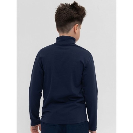 Turtleneck for the boy Pelican, height 122 cm, blue color-4