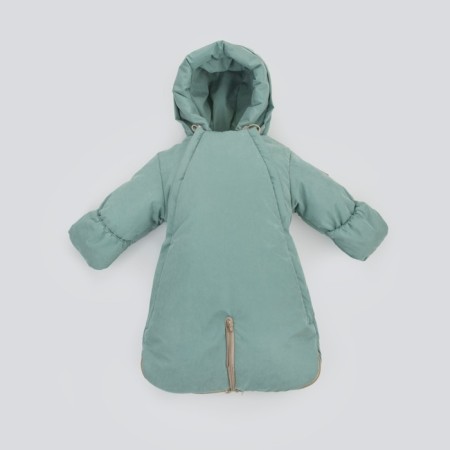 Kinderlitto transformer Kinderlitto “Velvet”, height 68-80 cm, green-gray color-2