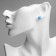 Emalya earrings "Montrustics" Yeti, Blue Color