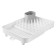 Smart Solutions Jarl Dishes, 41.2x11.5x36.5 cm, white color