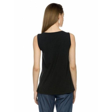 Female T -shirt, size XS, black color-2