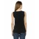 Female T -shirt, size XS, black color