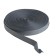 Strict sling 30 mm, for edging EVA rugs, coil 50 m, dark gray