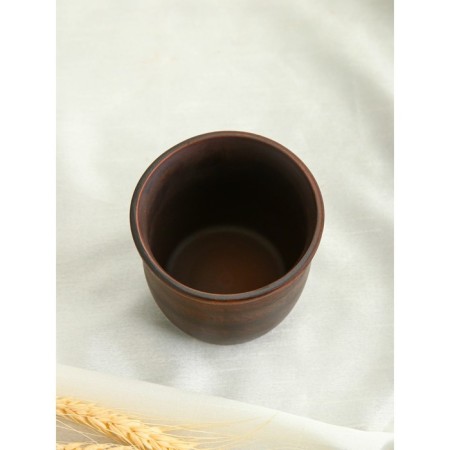 Loft glass, smooth, red clay, 0.4 liters-1