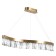 Luer with DPD "Boges" LED 132W 3000-6000K gold 98x14x5 cm Bayerlux