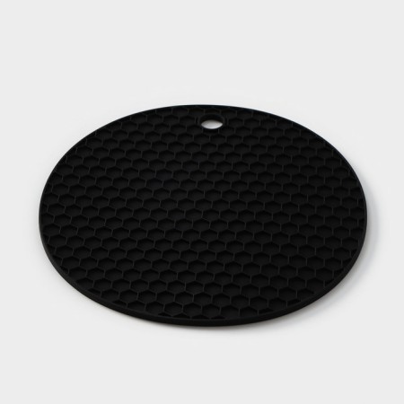 Rug-stand silicone for hot, d = 140 mm, thickness = 3.5 mm, black-3