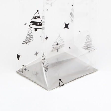 Package with a hard bottom of 6 x 8 x 30 cm "Christmas trees"-3